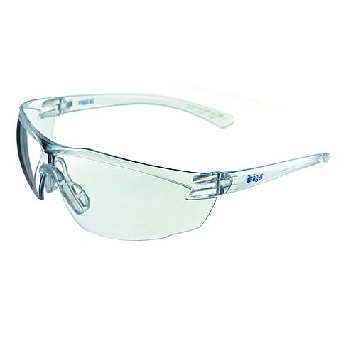 R58268 Dräger Protective Eyewear x-pect 8320, 8321 and 8340 The new generation: spectacle Dräger X-pect 83x0 serie. This safety goggle stands for fantastic design, ultra light and highest comfort for intensive use.